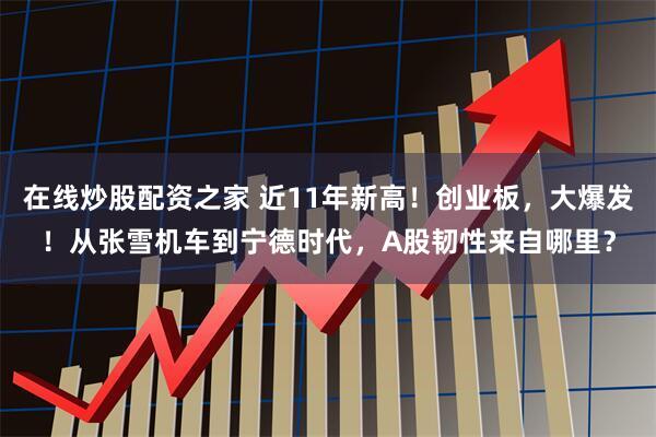 在线炒股配资之家 近11年新高！创业板，大爆发！从张雪机车到宁德时代，A股韧性来自哪里？